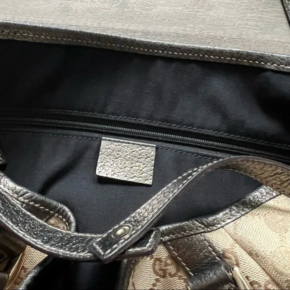 Gucci Abbey Shoulder Bag GG Canvas (Medium) - Picture 7 of 13